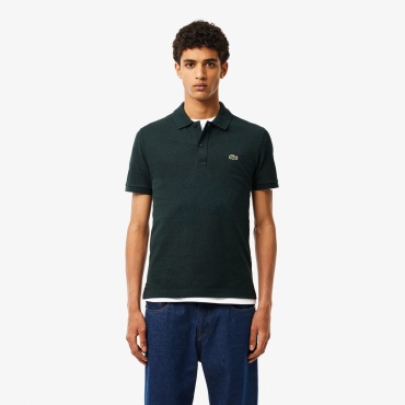 Поло LACOSTE темно-зеленый