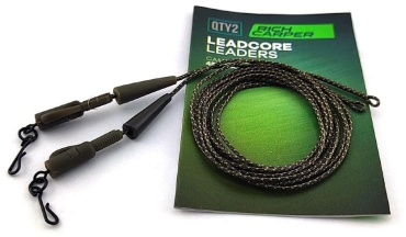 Оснастка Rich Carper безопасная клипса Safety Lead Clip Rig System ver.II Camo Green, 45lb 78 см