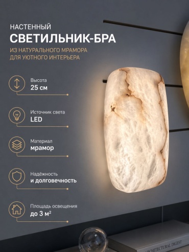 Бра настенный EVONEX LED, белый