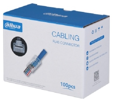 Dahua коннектор RJ45 8Р8С 5е UTP, 100 шт