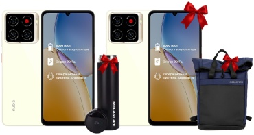ZTE Blade A56 4 ГБ/128 ГБ золотистый + подарок