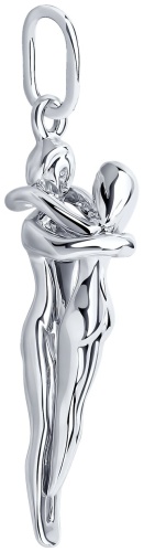 Подвеска SOKOLOV 94030683 вес 2.29 г серебро, без вставок
