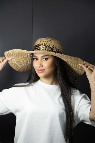 Шляпа CAPPELO размер 56, темно-бежевый