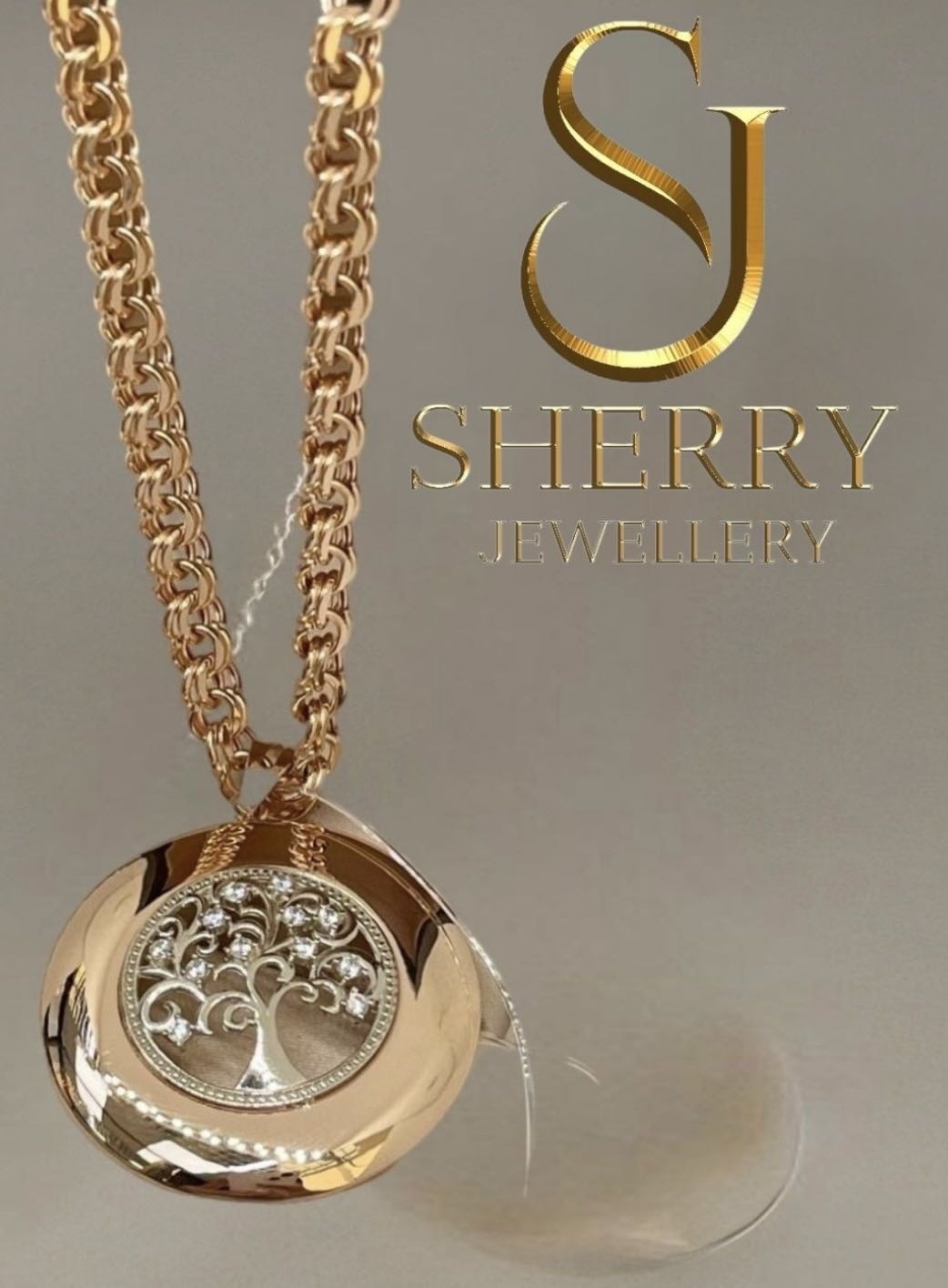 Колье SHERRY 19504092 длина 55 см вес 9.75 г золото, без вставок
