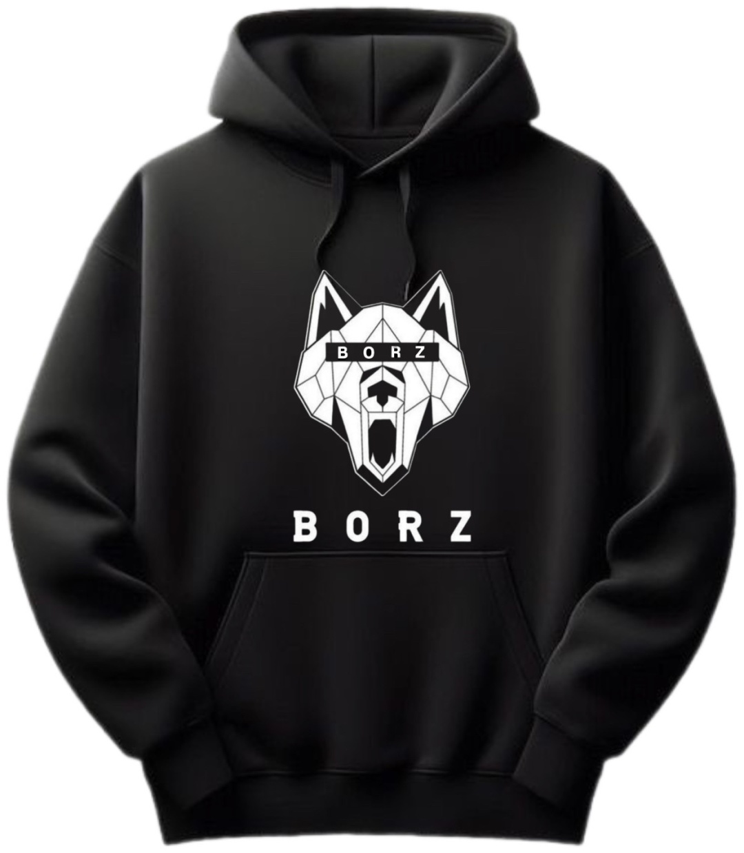 Худи BORZ черный