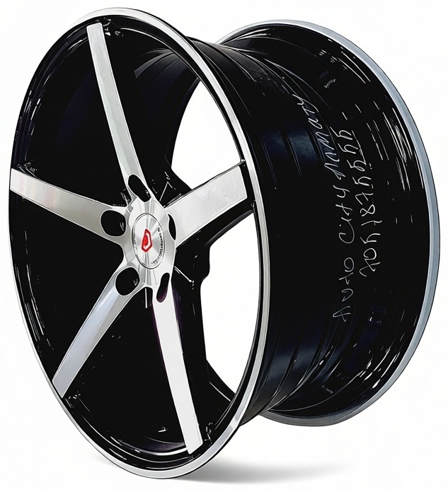 Vossen R17 VSN VOSSEN GLOSSY BLACK ARM.PRO.TEK AUTOCITY ALMATY 8x17/5x114.3 D73.1 ET38 4 диска черный, серебристый