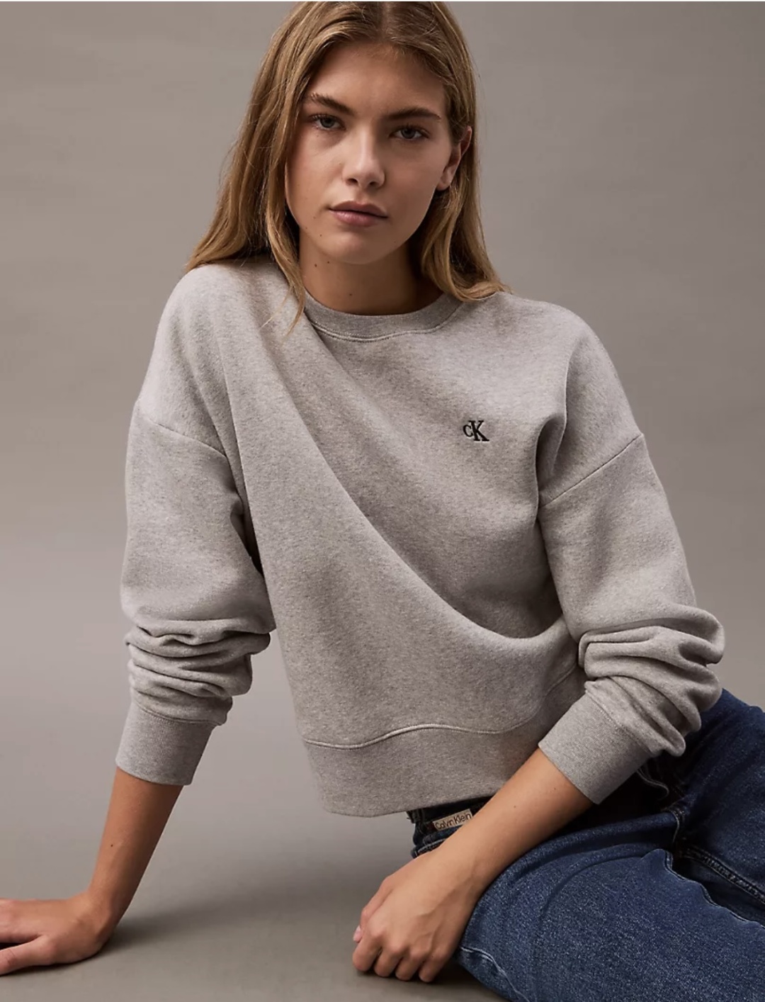 Толстовка Calvin Klein серый