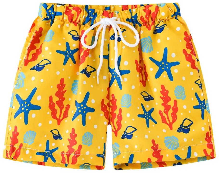 Шорты Bandeau желтый