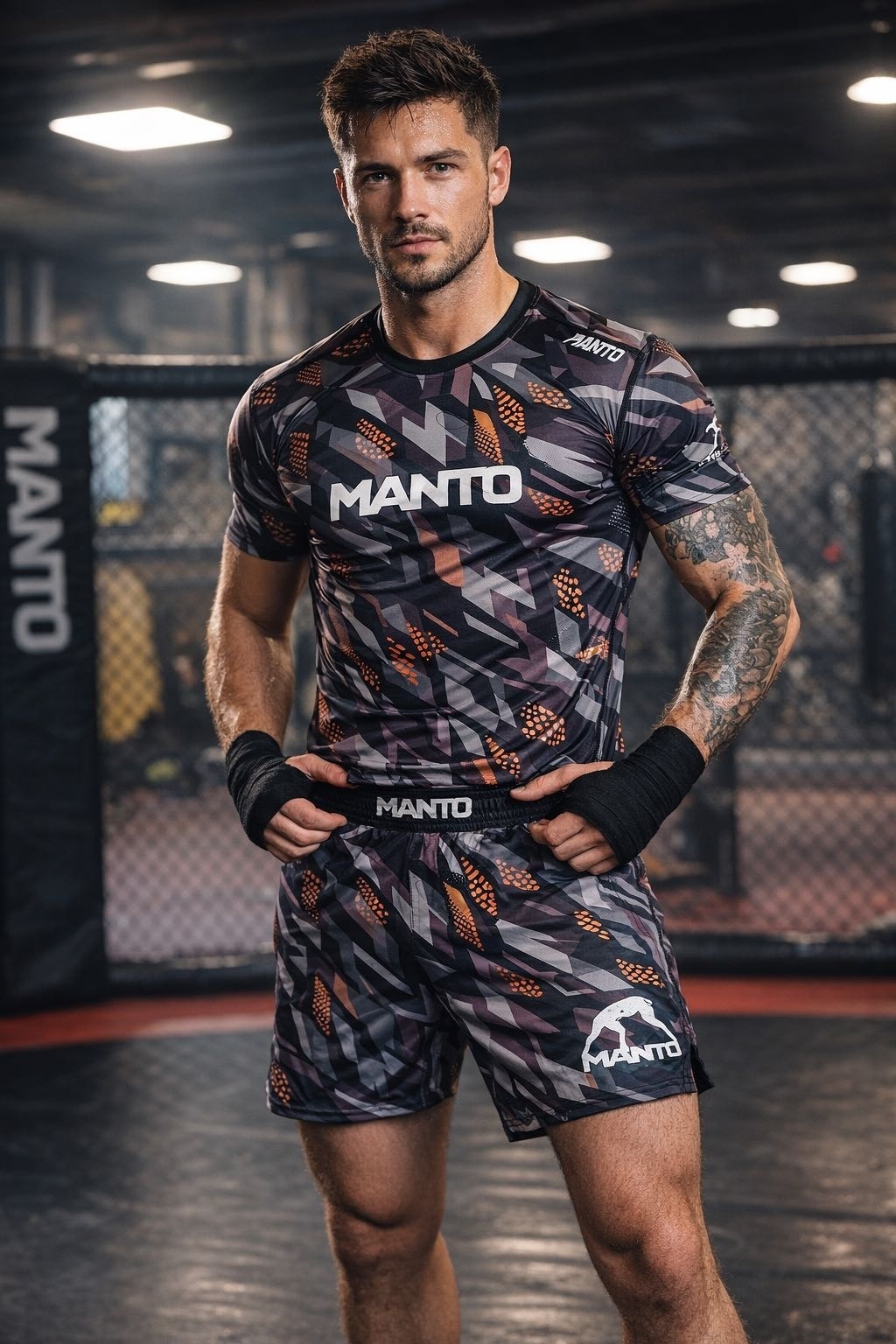 Спортивный костюм Manto коричневый