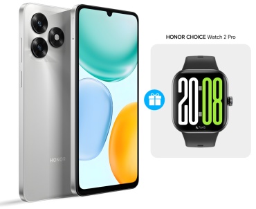 HONOR X5c 4 ГБ/64 ГБ серебристый + подарок