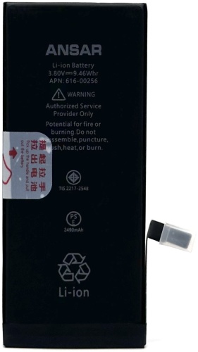 Ansar аккумулятор для Apple iphone 7 2490 мАч