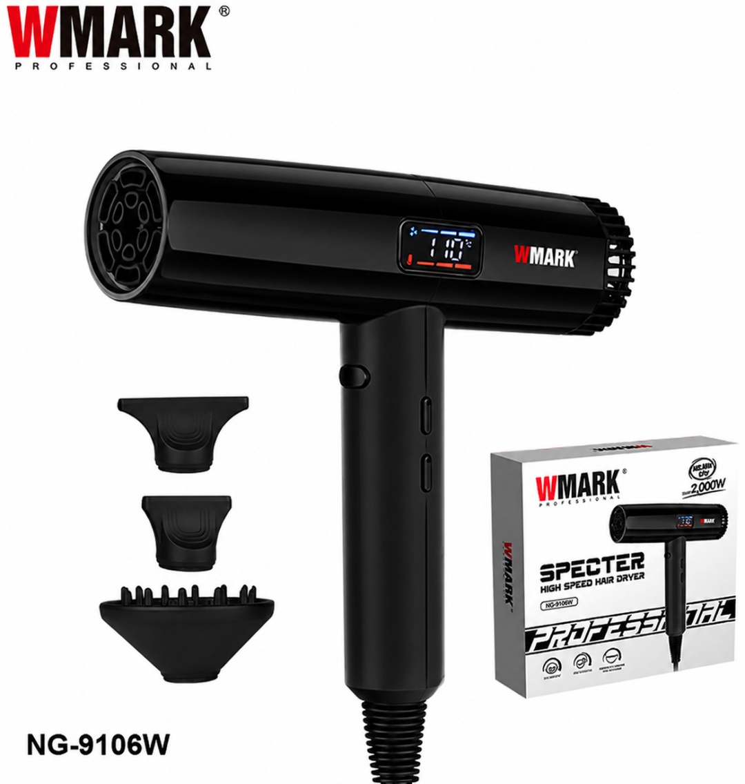 WMARK ng-9106w фен черный