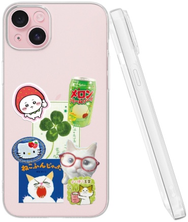 Чехол Mcover для Apple iPhone 15 Plus рисунок