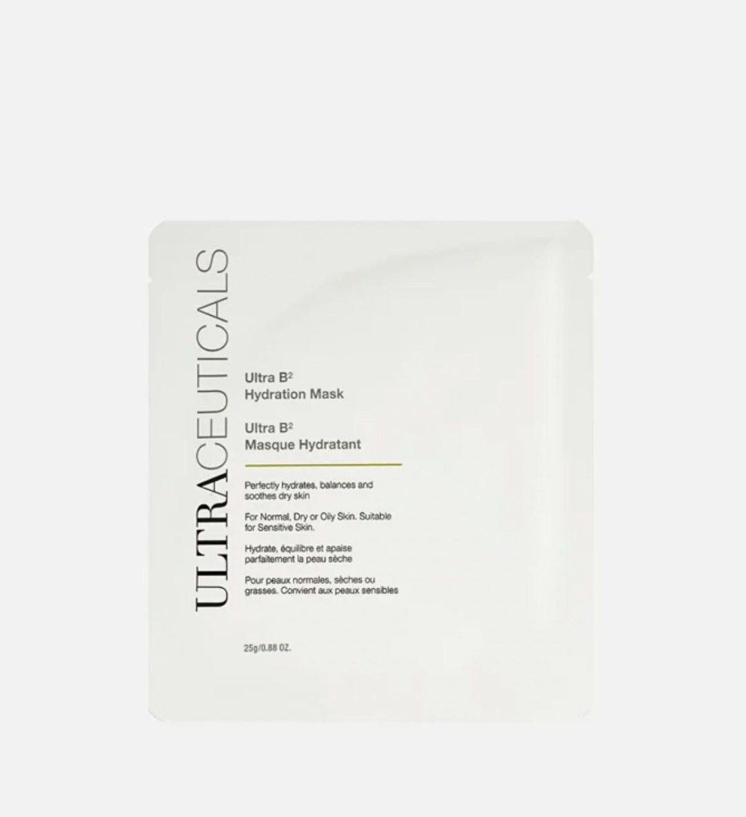 Маска для лица Ultraceuticals гидрогелевая Ultra B² Hydration Mask 25 г
