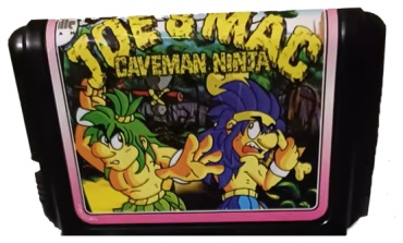 Joe & Mac Caveman Ninja SEGA ENG