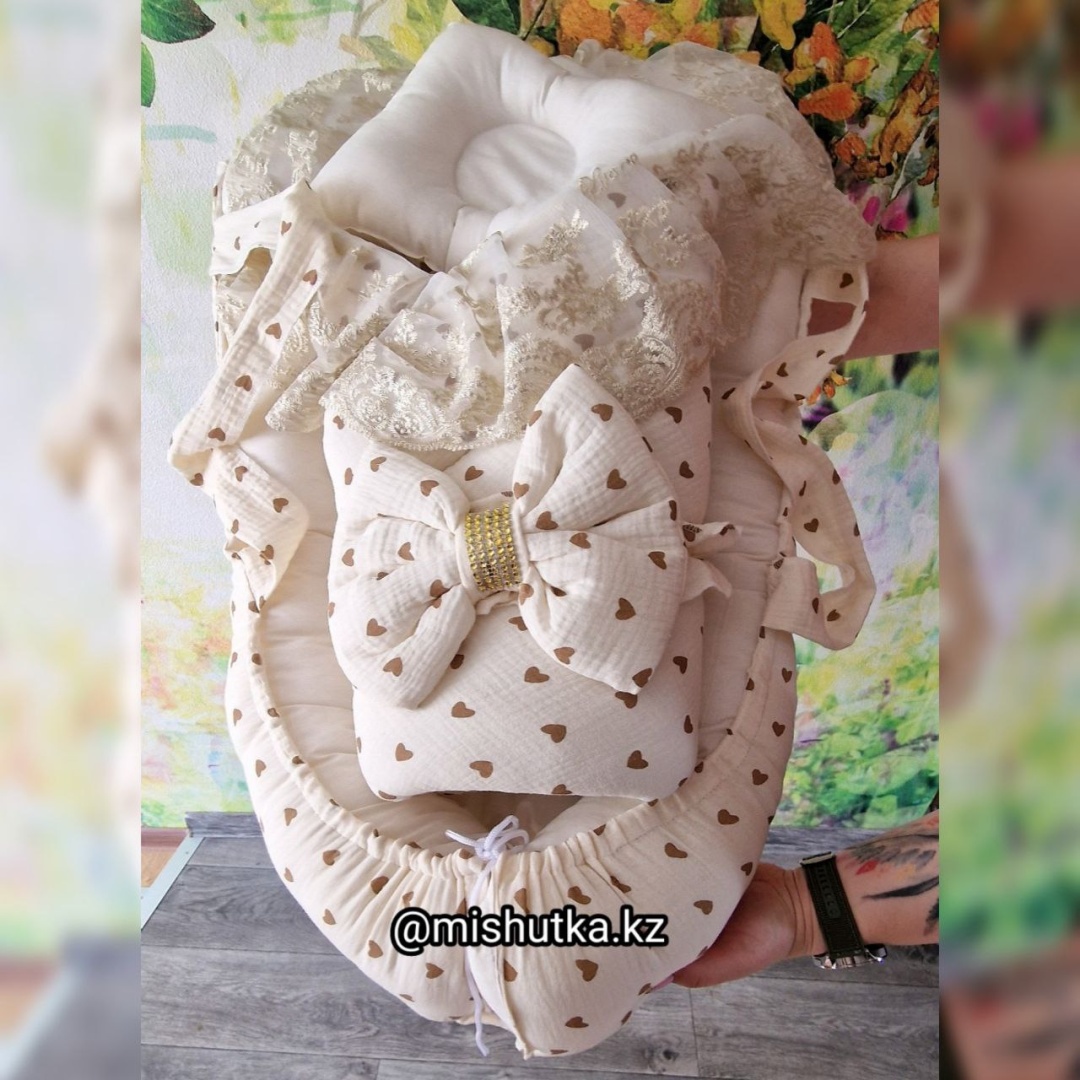 Комплект Baby коричневый, бежевый