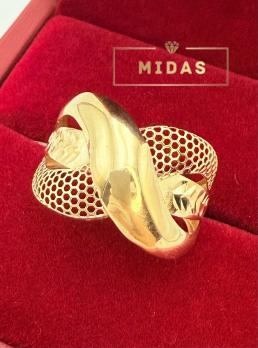 MIDAS 0015700 размер 18.5 вес 1.57 г золото, без вставок
