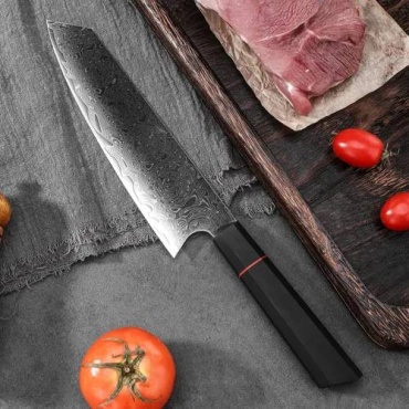 Шеф-нож Kitchen Art KA0208202501, лезвие: дамасская сталь 1 шт