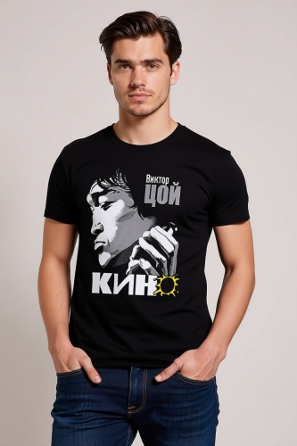 Футболка Lamayka Print Studio черный