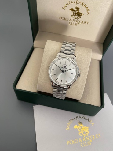 Кварцевые Santa Barbara Polo & Racquet Club SB.8.10010 MR.2 нержавеющая сталь