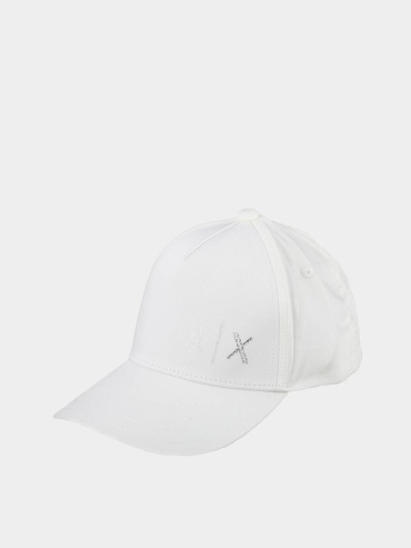 Кепка Armani Exchange размер универсальный, белый