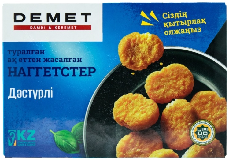 Demet наггетсы из рубленого белого мяса традиционные 300 г