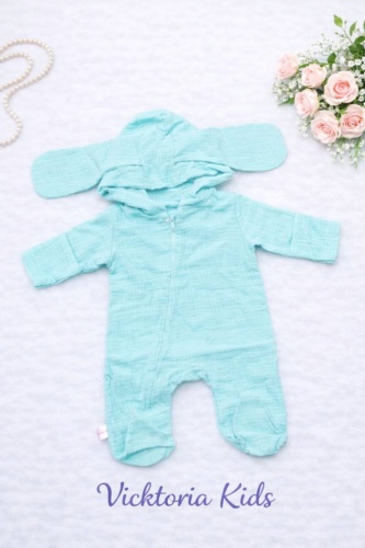 Слип Vicktoria Kids бирюзовый