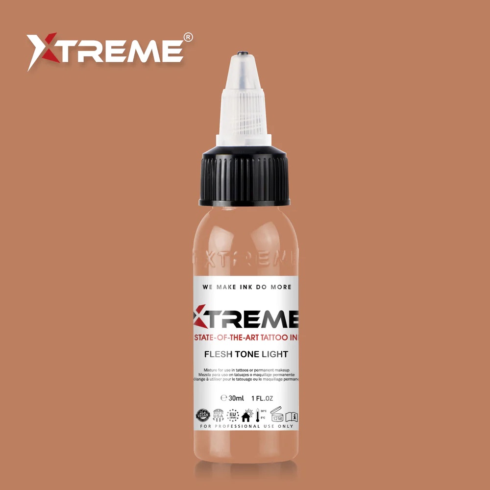 XTREME Flesh Tone Light пигмент коричневый кожный 15 мл
