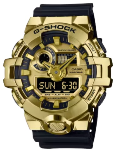 Кварцевые CASIO GM-700G-9ADR сталь