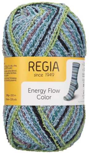 Моток Schachenmayr REGIA Energy Flow Color 00182 300 м 100 г