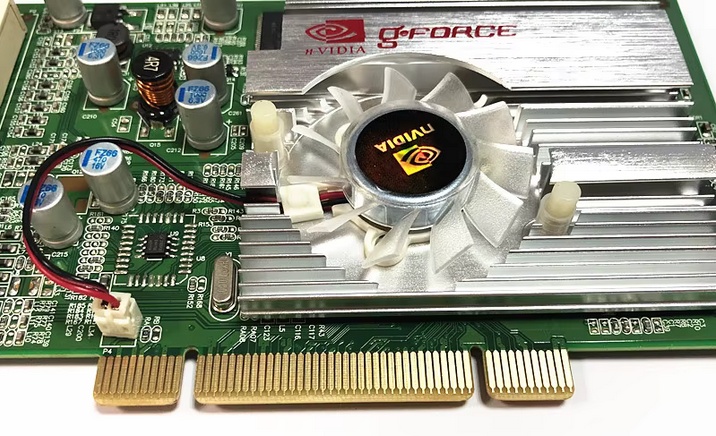 Видеокарта NVIDIA FX5500 256Мб 1 Гб