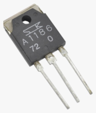 Транзистор биполярный 2SA1186 met, 1 шт.