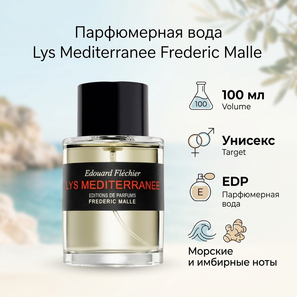 Frederic Malle Frederic Malle Lys Mediterranee парфюмерная вода EDP 100 мл, унисекс