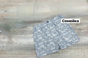 Шорты Berrak Tekstil белый, мультиколор