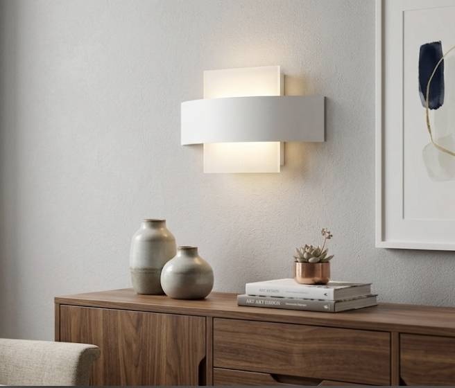Бра настенный, накладной Rocky LED, белый