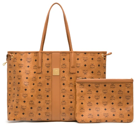 Сумка тоут MCM канвас мультиколор