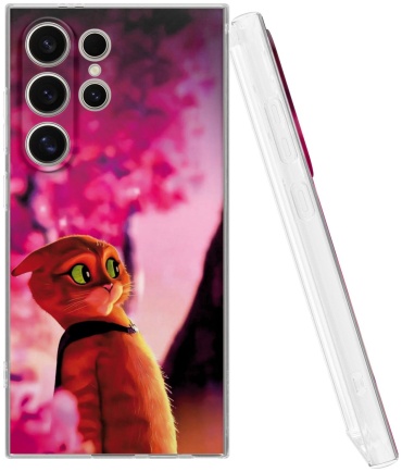 Чехол Mcover для Samsung Galaxy S24 Ultra рисунок