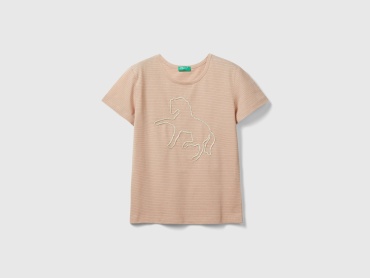 Футболка UNITED COLORS OF BENETTON розовый