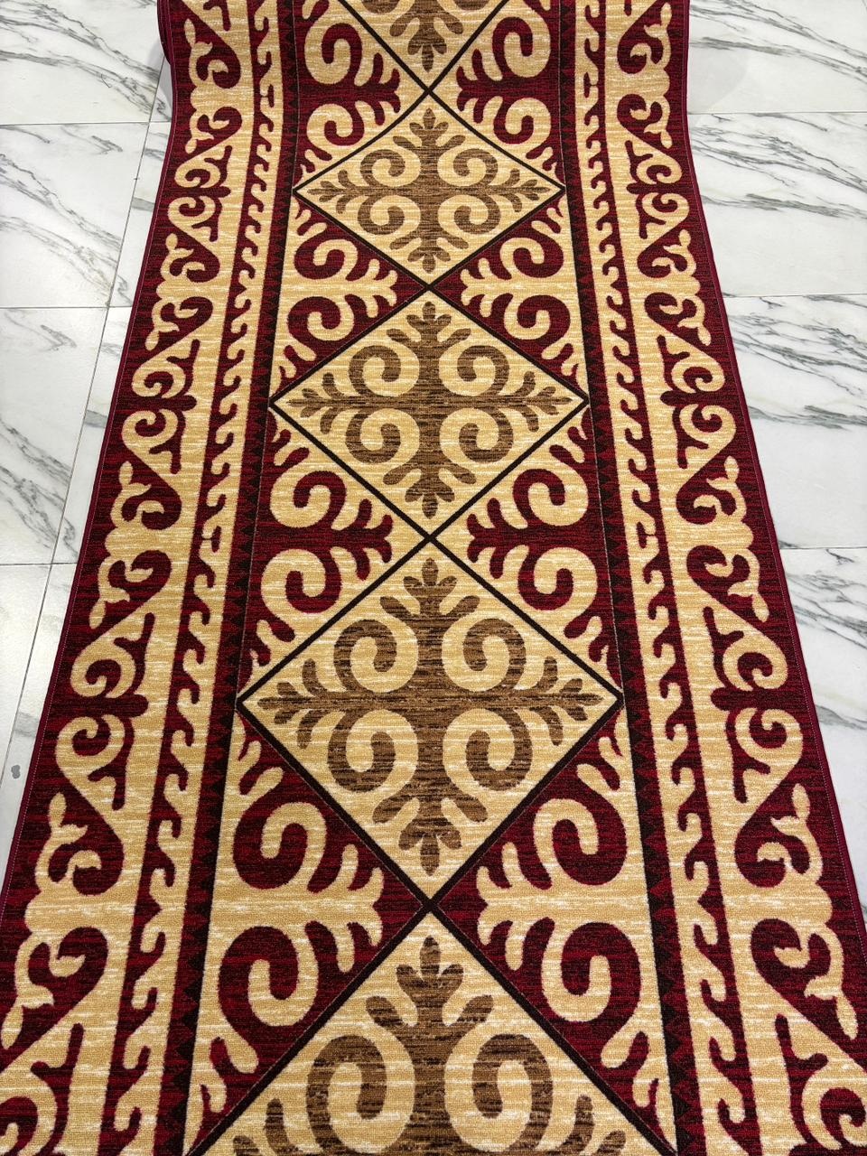 Ковровая дорожка S&M Сomfort безворсовая, полипропилен, 80 см x 1.5 м