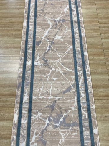 Ковровая дорожка Flora короткий ворс, полипропилен, 100 см x 8.5 м