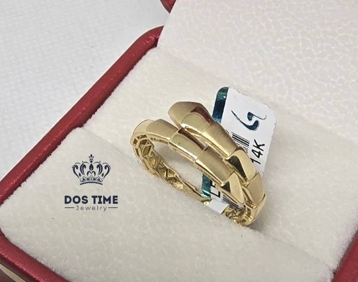 DOS TIME 122458097 размер 18 вес 1.95 г золото, без вставок