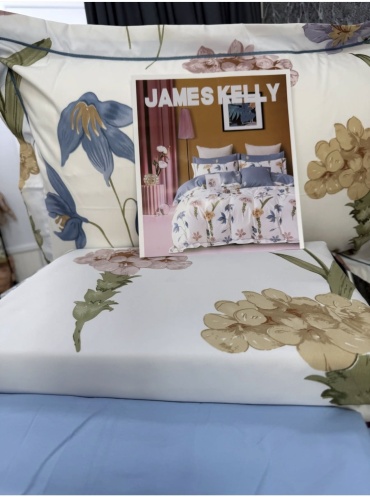 Комплект JAMES KELLY Без евростандарт сатин, 2 наволочки: 50x70 см