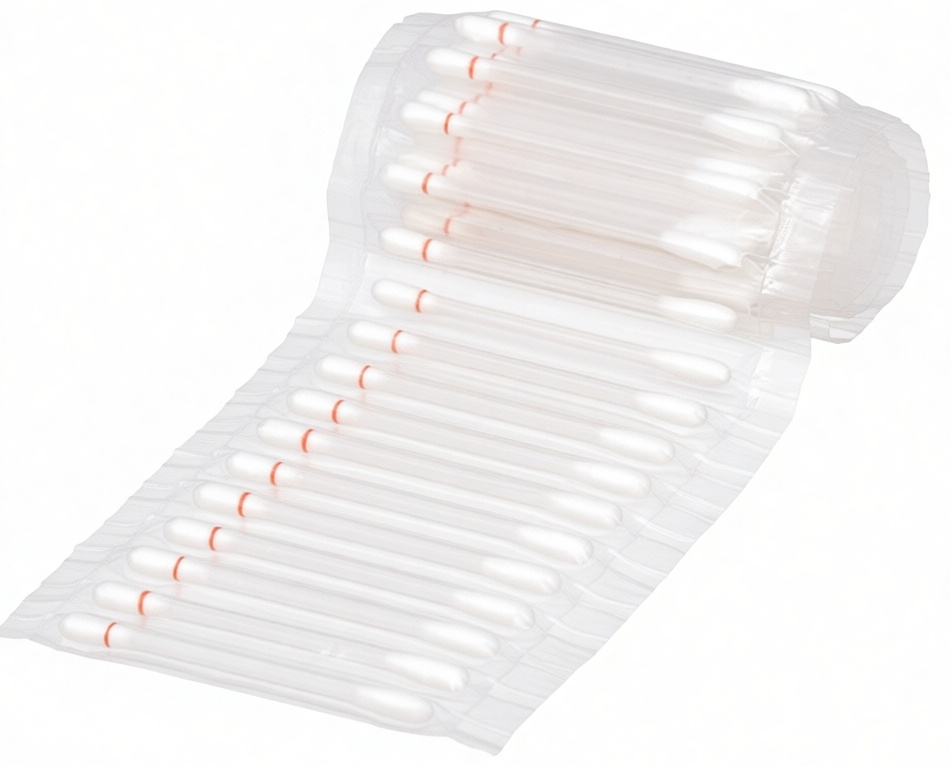 Ватные палочки с физраствором Saline swab 50 шт