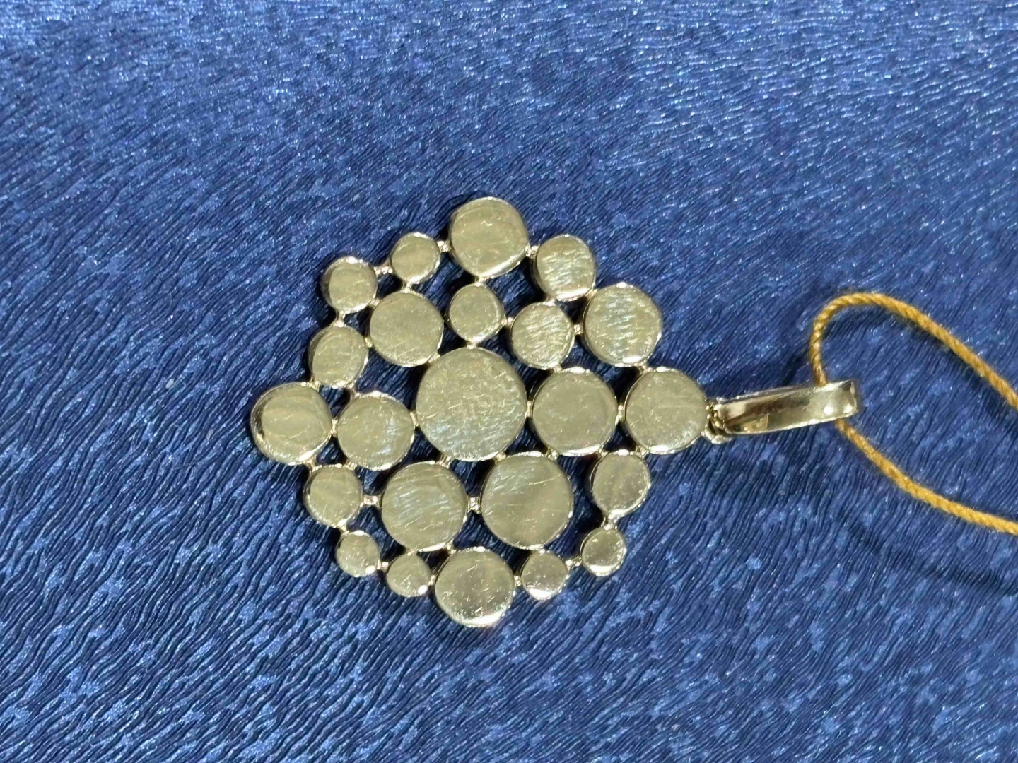 Подвеска 3161 gold 1/1 вес 2.73 г золото, без вставок