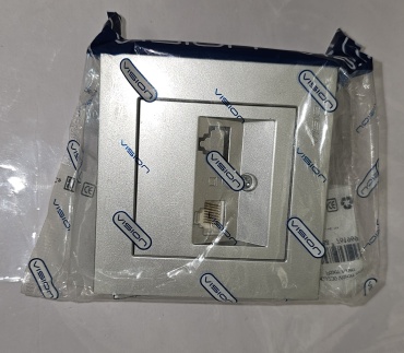 EGP встраиваемая Vision, компьютерный (RJ45) цвет серебристый