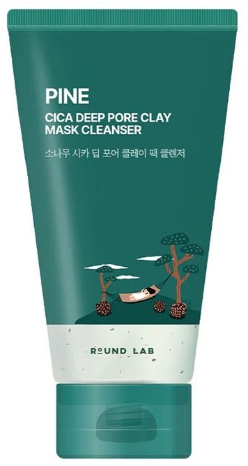 Round Lab Cica Deep Pore Clay Mask Cleanser пенка 150 мл
