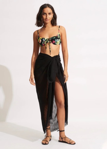 Парео SEAFOLLY черный