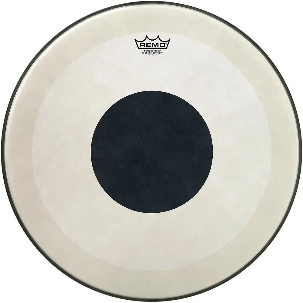 Remo Powerstroke P3 Coated Black Dot P3-1120-10