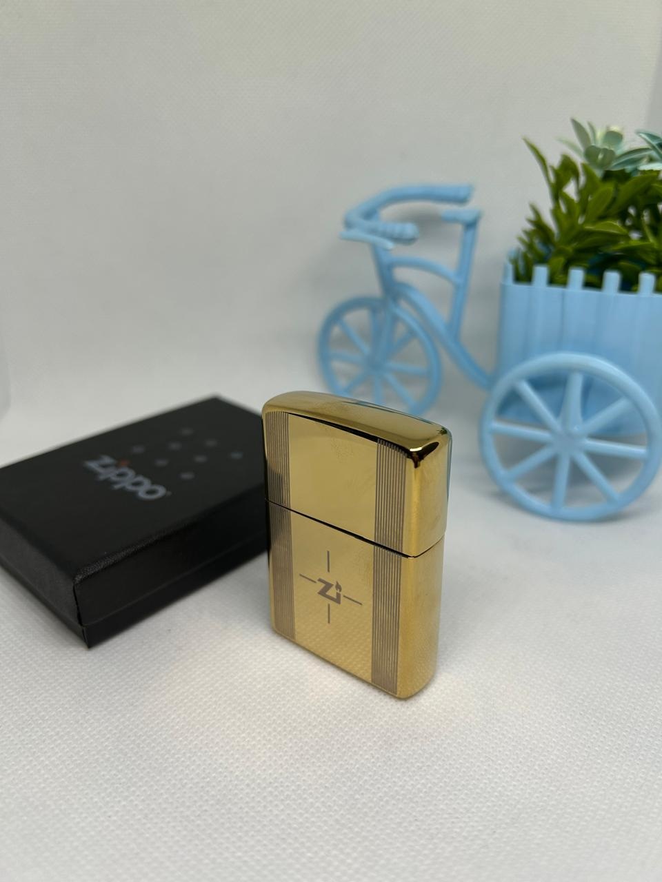 Zippo бензиновая зажигалка 009016Marselo, металлический сплав