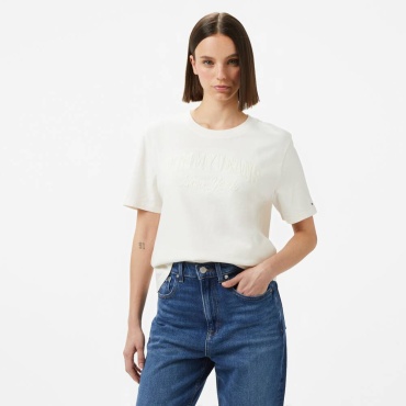 Футболка Tommy Jeans белый